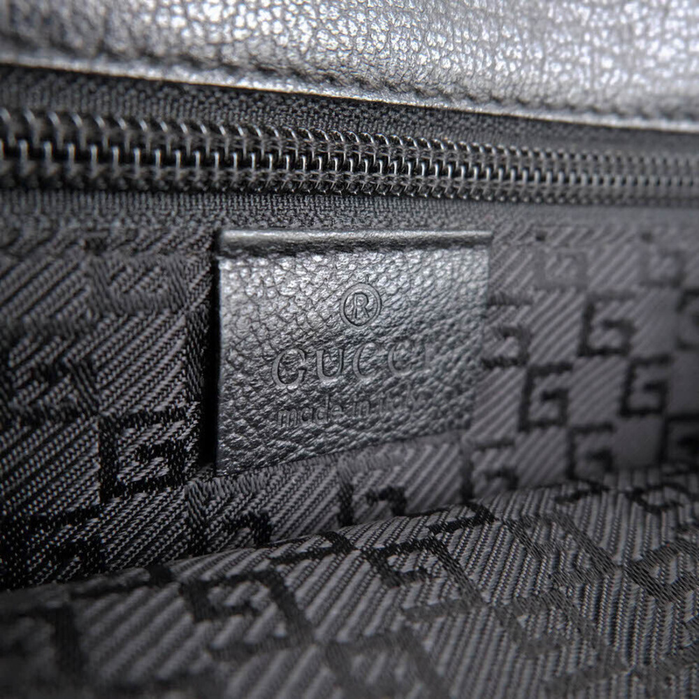 GUCCI Clutch Bag Calfskin Leather Flap - Picture 9 of 9